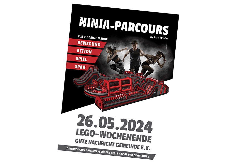 Ninja-Parcours X Lego-Wochenende Bad Oeynhausen